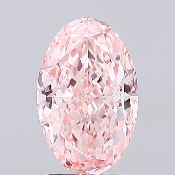 2.01 ct. oval Lab Grown Diamond front image
