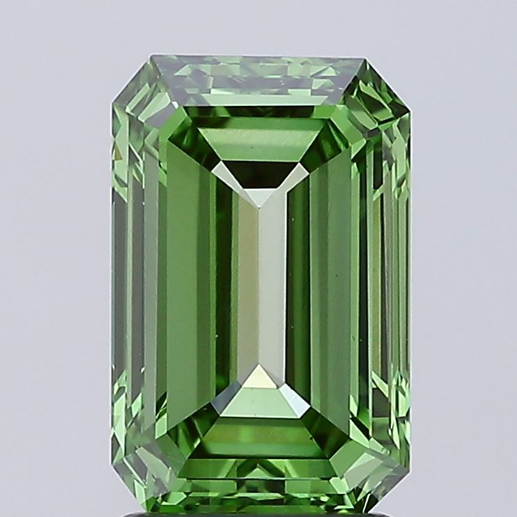2.13 ct. emerald Lab Grown Diamond front image