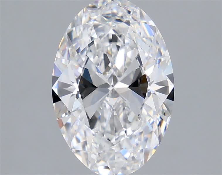 1.92 ct. oval Lab Grown Diamond front image