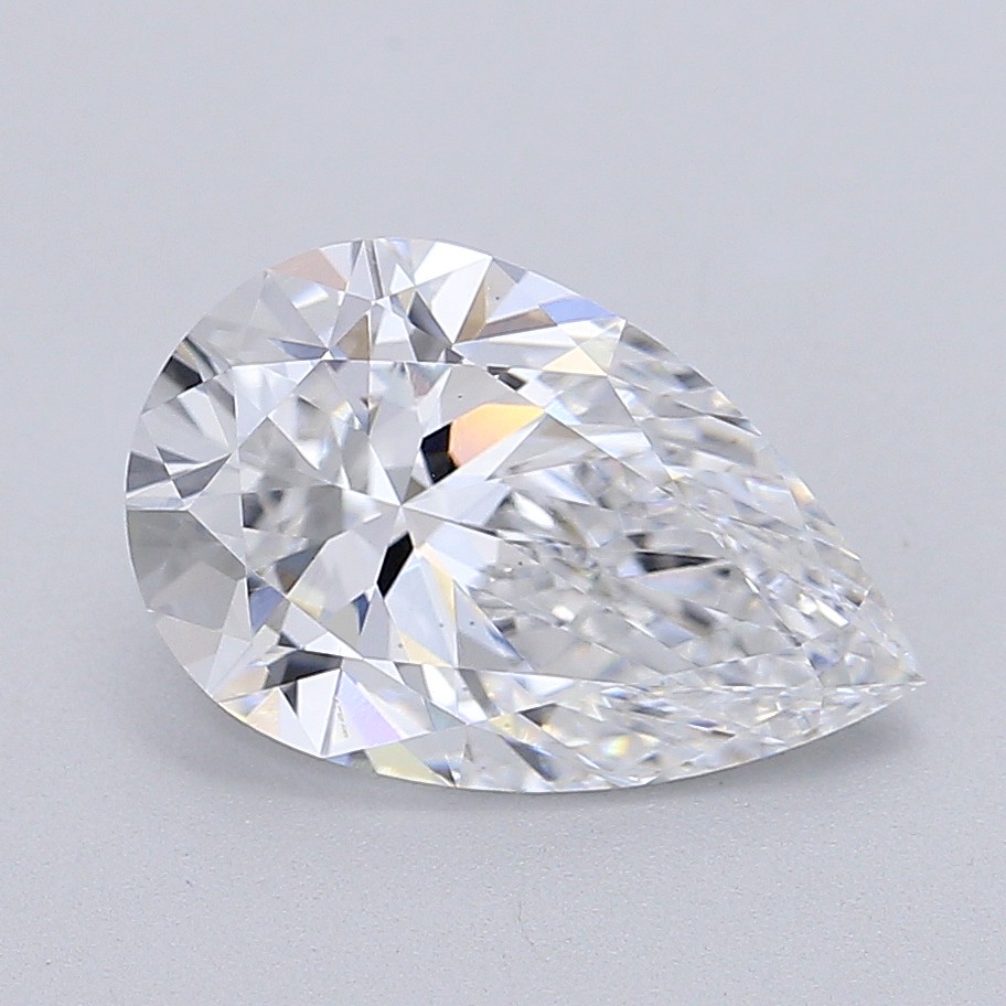 3.22 carat e VS2 EX Cut IGI pear diamond