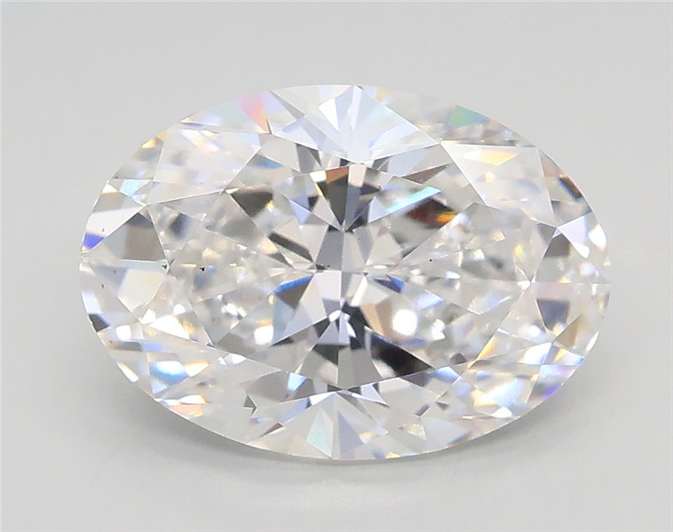 2.01 ct. oval Lab Grown Diamond front image