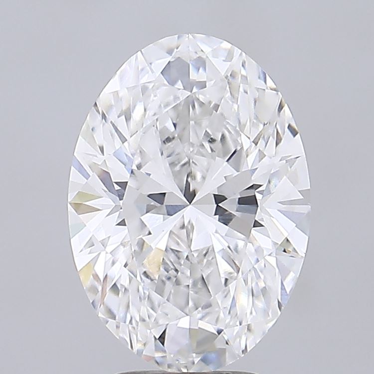 3.94 ct. oval Lab Grown Diamond front image