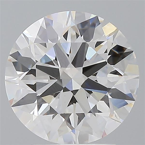 3.02 ct. round Lab Grown Diamond front image