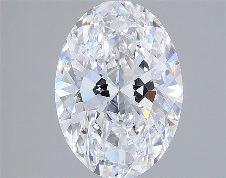 2.03 ct. oval Lab Grown Diamond front image