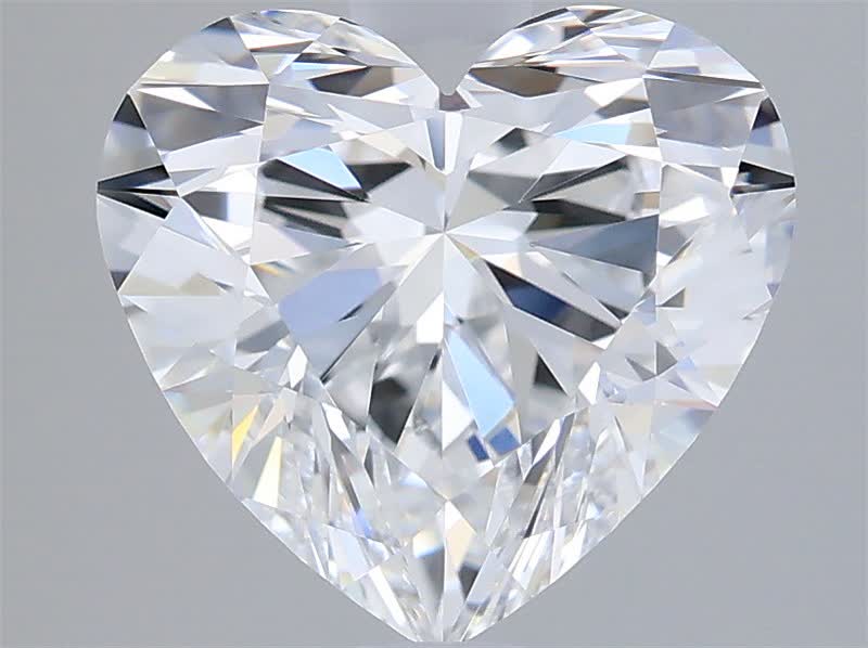 2.58 ct. heart Lab Grown Diamond front image