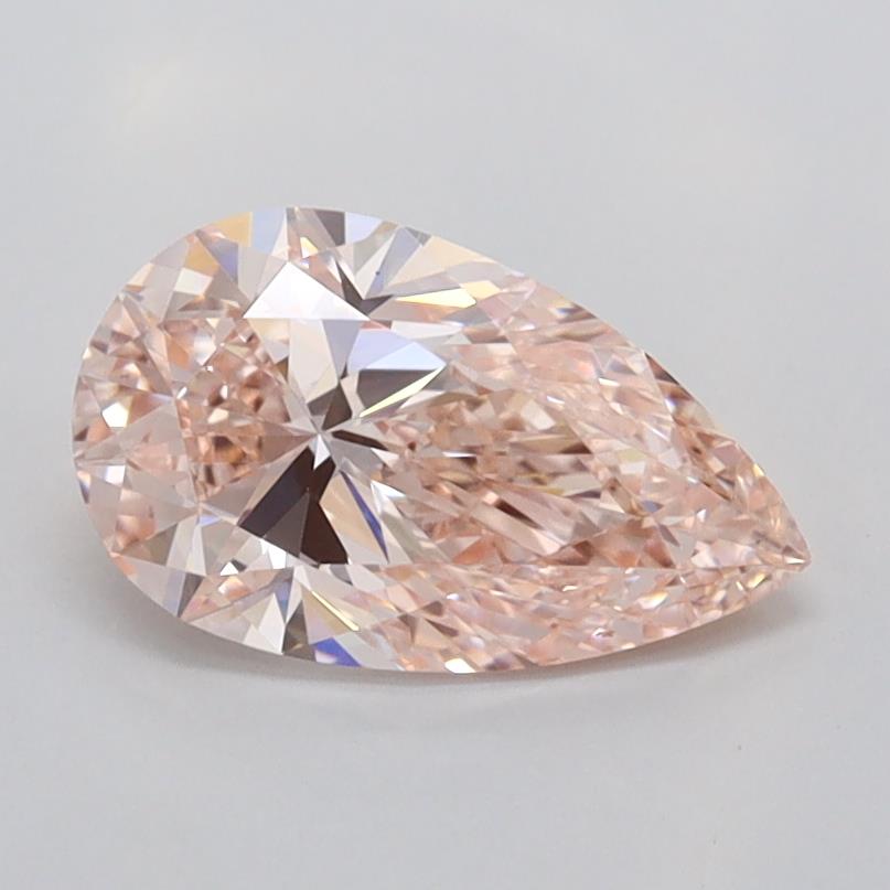 1.04 carat fancy intense  pink VVS2 EX Cut IGI pear diamond