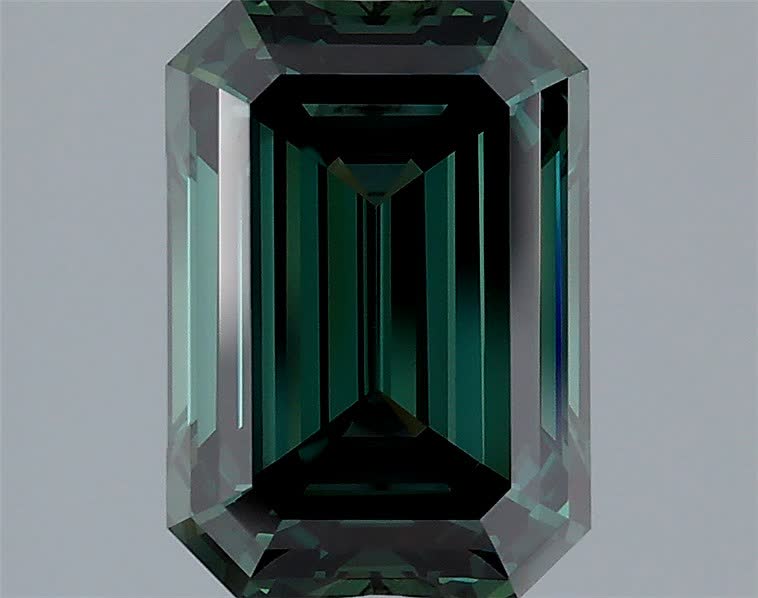 3.09 ct. emerald Lab Grown Diamond front image