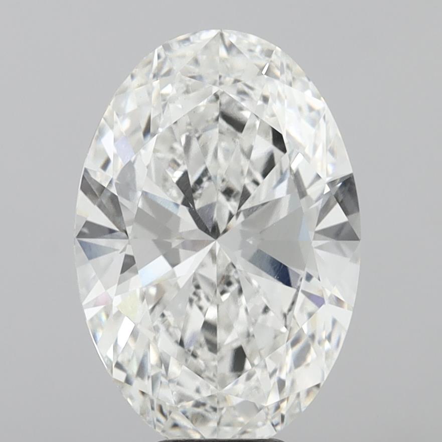 9.02 ct. oval Lab Grown Diamond front image