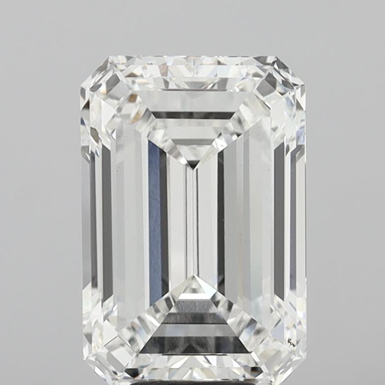 8.08 ct. emerald Lab Grown Diamond front image