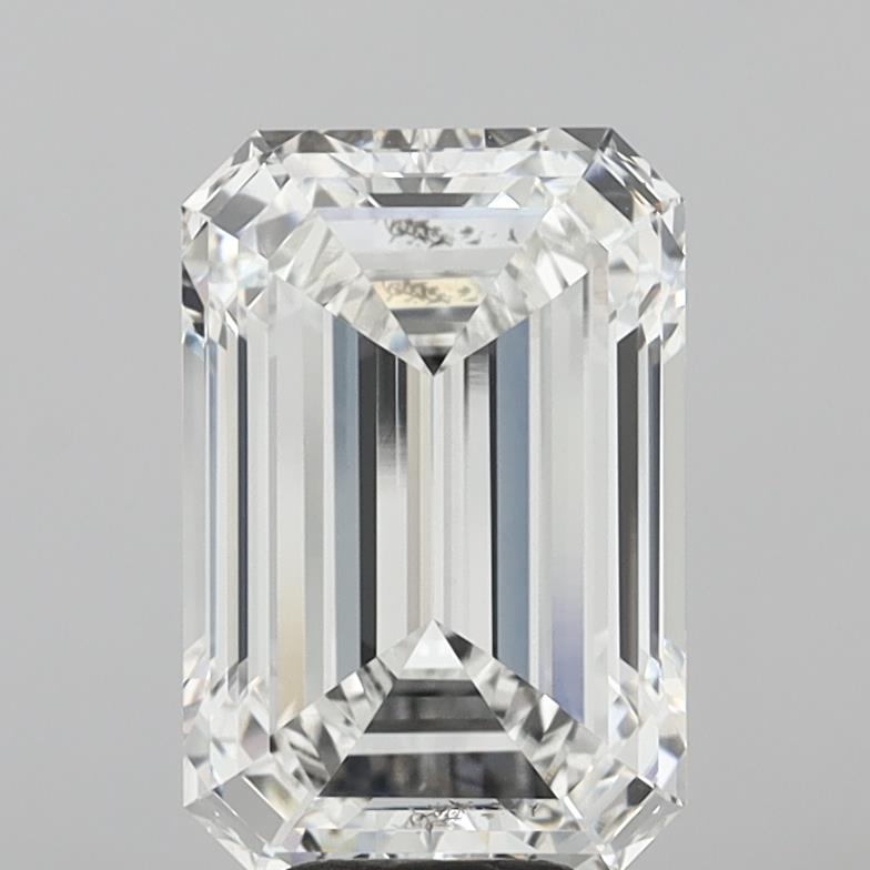 8.09 ct. emerald Lab Grown Diamond front image