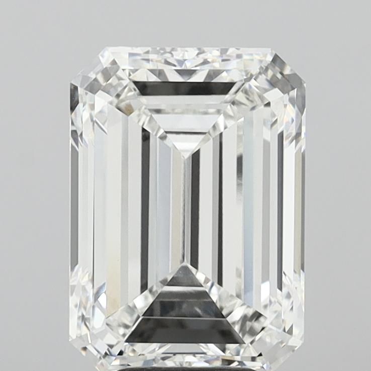 6.51 ct. emerald Lab Grown Diamond front image