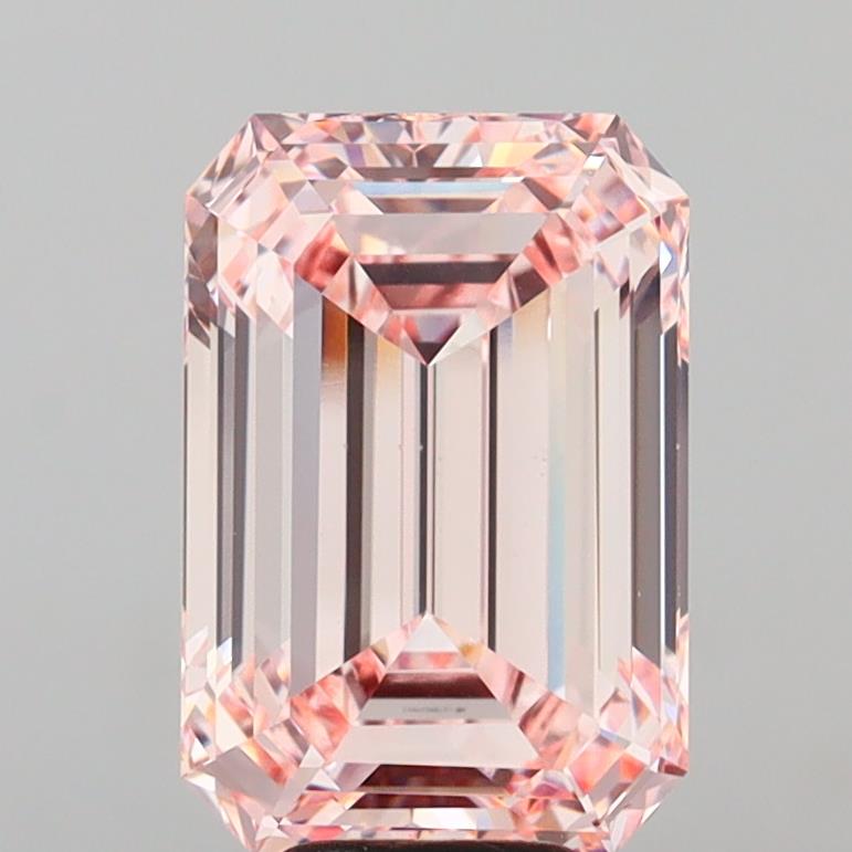 8.09 ct. emerald Lab Grown Diamond front image