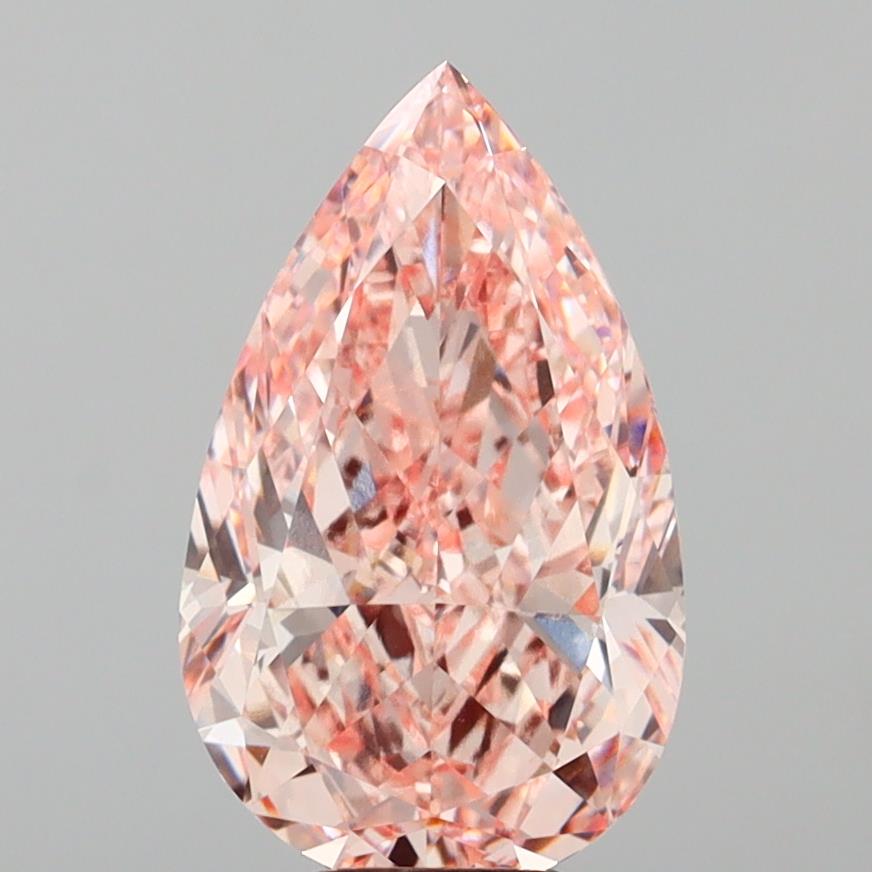 7.02 ct. pear Lab Grown Diamond front image