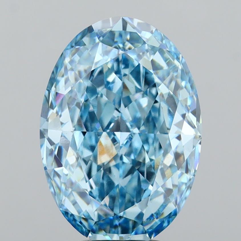 4.53 ct. oval Lab Grown Diamond front image