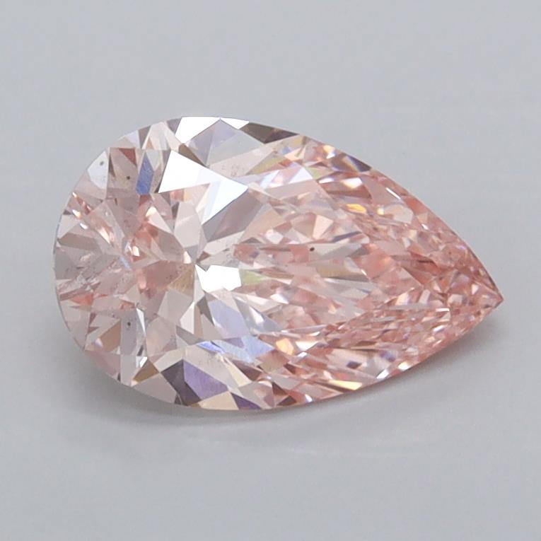 1.05 carat fancy vivid  pink VS2 EX Cut IGI pear diamond
