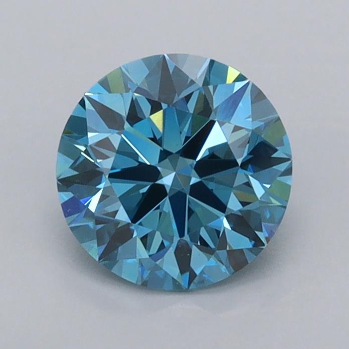 1 carat fancy vivid  blue VS1 ID Cut IGI round diamond