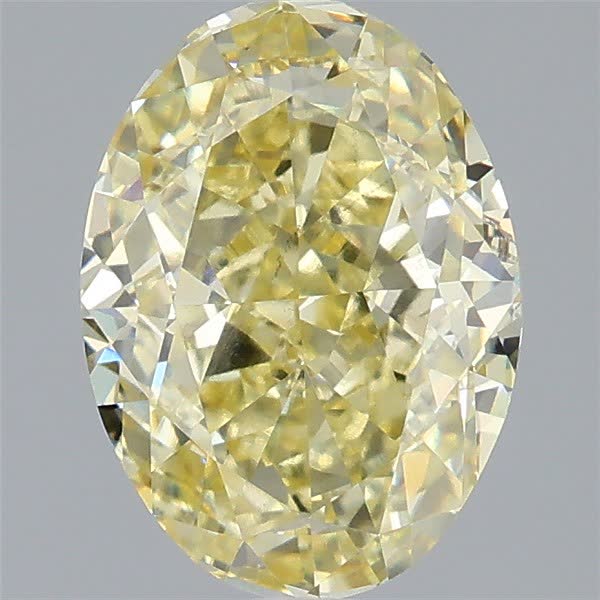 2.57 ct. oval Lab Grown Diamond front image