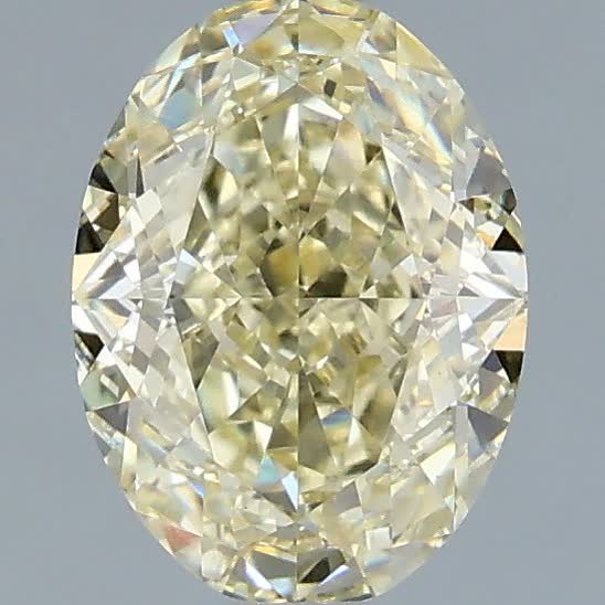 1.59 ct. oval Lab Grown Diamond front image