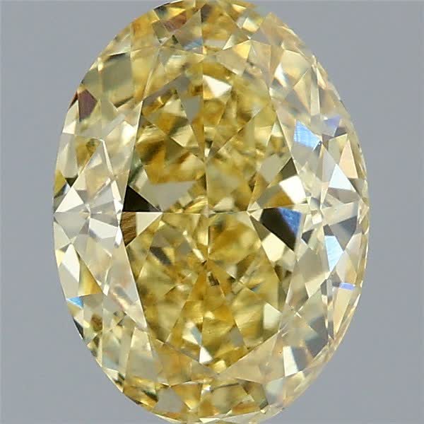 2.10 ct. oval Lab Grown Diamond front image
