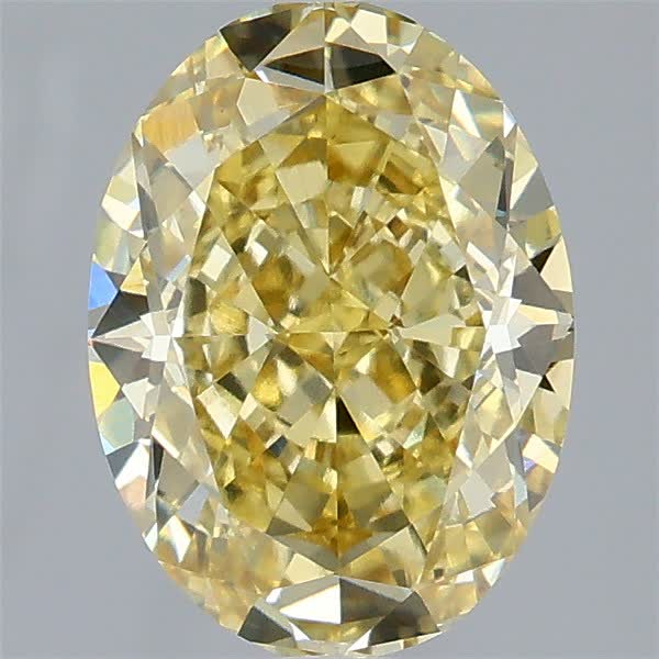 2.52 ct. oval Lab Grown Diamond front image