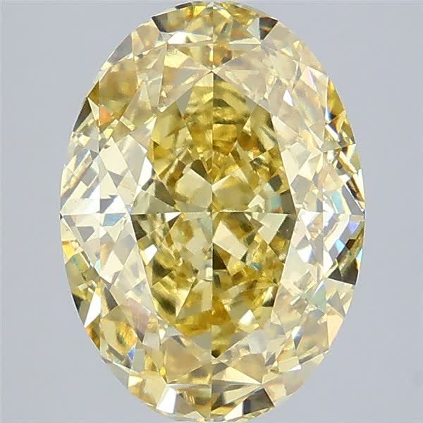 5.05 ct. oval Lab Grown Diamond front image