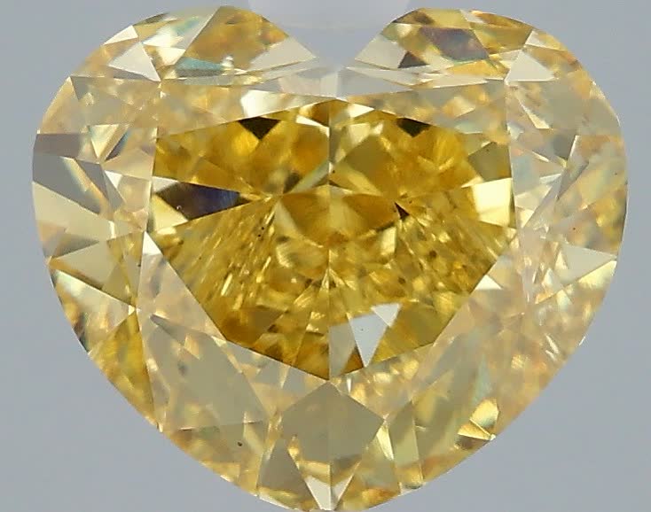 3.58 ct. heart Lab Grown Diamond front image