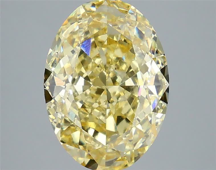 5.09 ct. oval Lab Grown Diamond front image