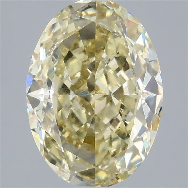 3.07 ct. oval Lab Grown Diamond front image