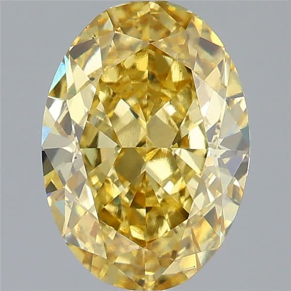 3.09 ct. oval Lab Grown Diamond front image