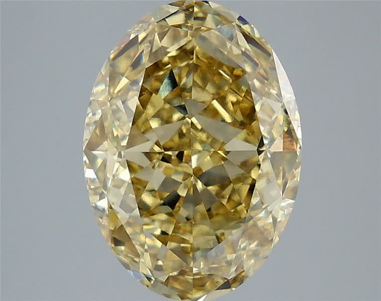 5.06 ct. oval Lab Grown Diamond front image