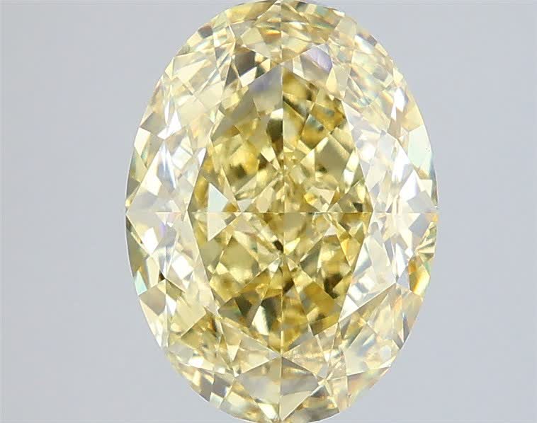 3.07 ct. oval Lab Grown Diamond front image