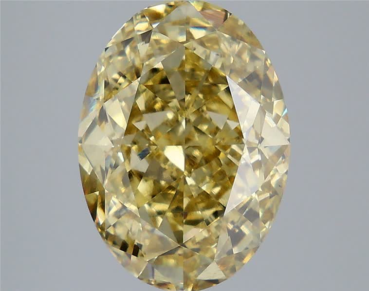 5.58 ct. oval Lab Grown Diamond front image