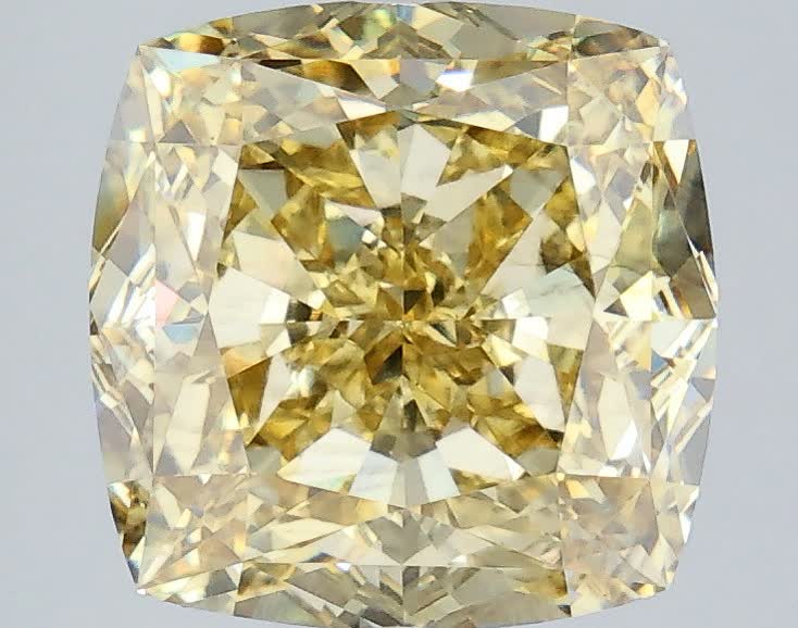 6.07 ct. cushion Lab Grown Diamond front image