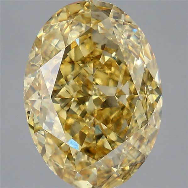 5.01 ct. oval Lab Grown Diamond front image