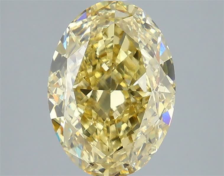 3.09 ct. oval Lab Grown Diamond front image