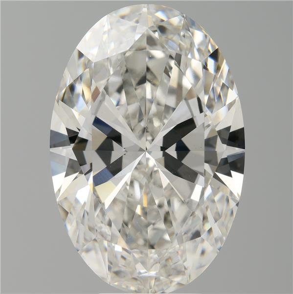 8.00 ct. oval Lab Grown Diamond front image