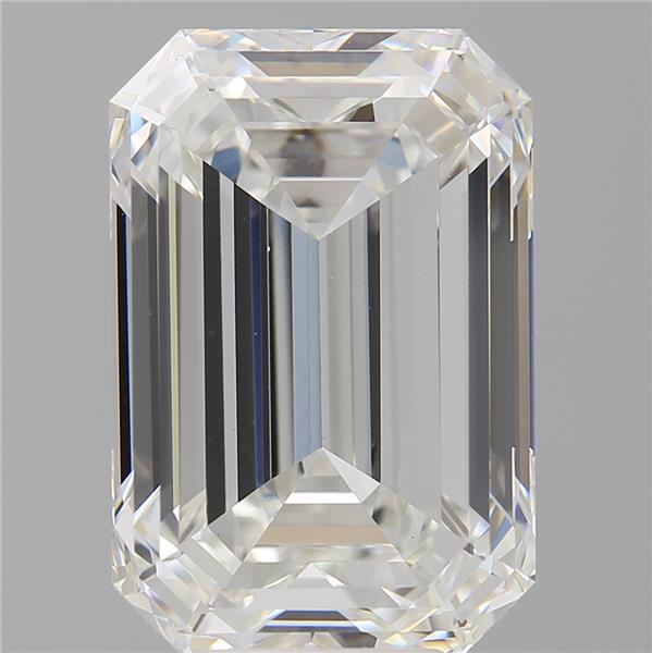 8.59 ct. emerald Lab Grown Diamond front image