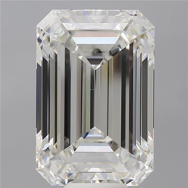 11.89 ct. emerald Lab Grown Diamond front image