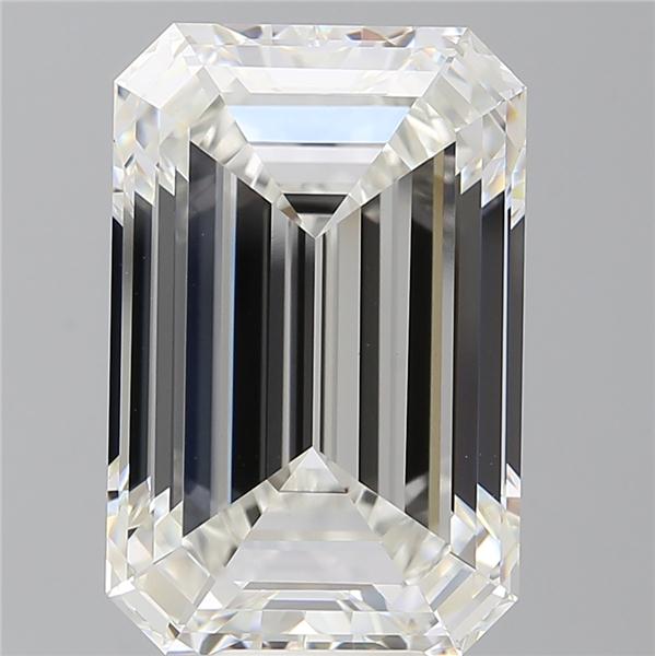 11.55 ct. emerald Lab Grown Diamond front image