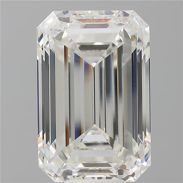 11.50 ct. emerald Lab Grown Diamond front image