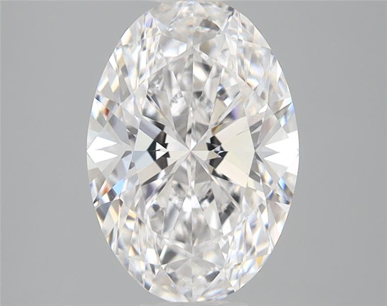 2.05 ct. oval Lab Grown Diamond front image