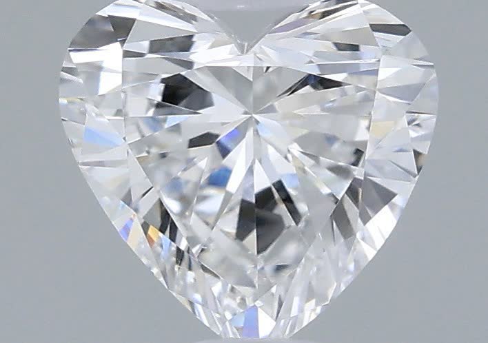 0.58 ct. heart Lab Grown Diamond front image