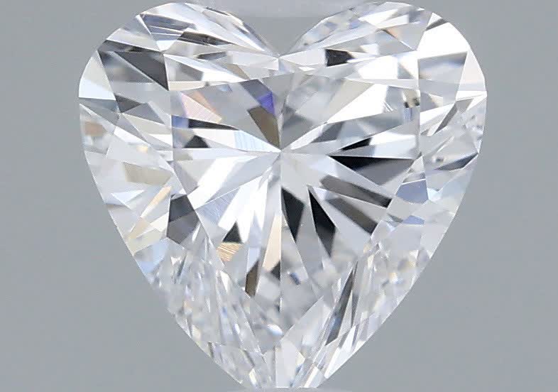 0.55 ct. heart Lab Grown Diamond front image