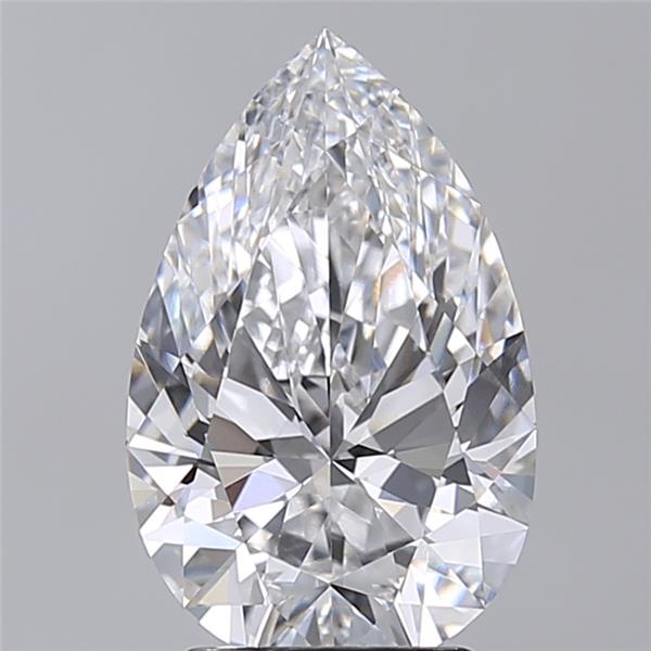 3.02 ct. pear Lab Grown Diamond front image