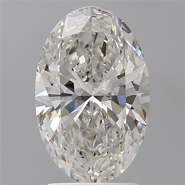 2.56 ct. oval Lab Grown Diamond front image