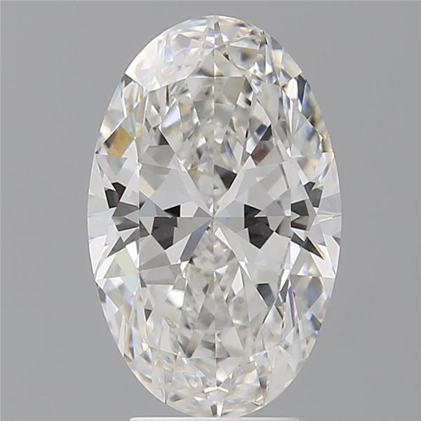 4.10 ct. oval Lab Grown Diamond front image