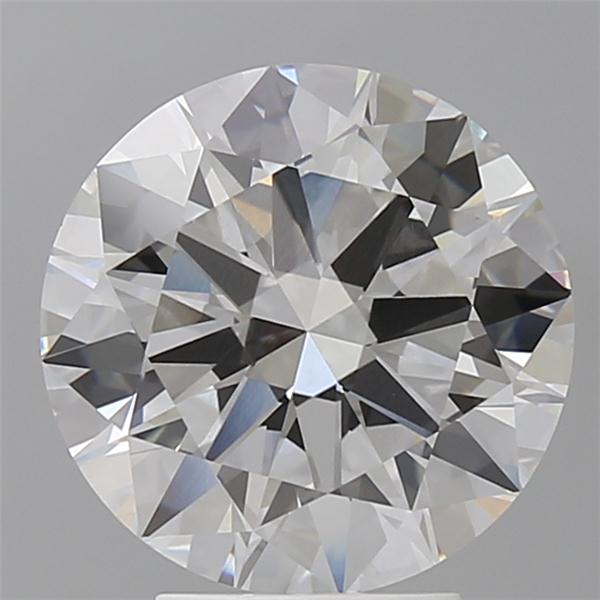 4.10 ct. round Lab Grown Diamond front image