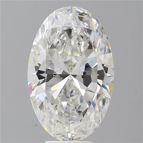 7.10 ct. oval Lab Grown Diamond front image