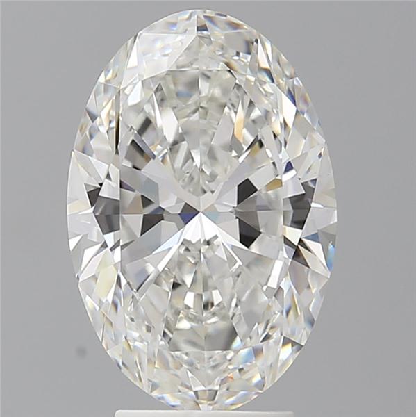 4.09 ct. oval Lab Grown Diamond front image