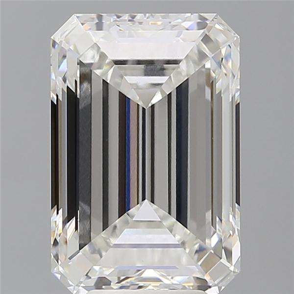 6.58 ct. emerald Lab Grown Diamond front image
